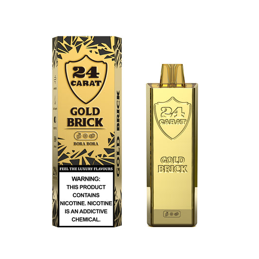 24 Carat Gold Brick 7000 Puffs - Disposable Vape