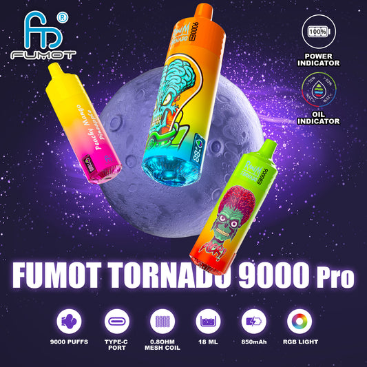 RandM Tornado 9000 Pro | Digital Display