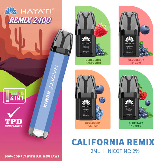 Hayati Remix 2400 | 4 IN 1 | California Remix