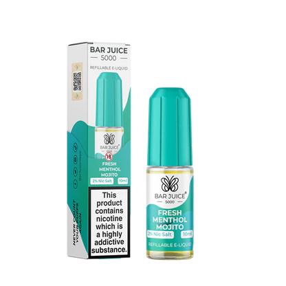 Bar Juice 5000 10ml Nic Salts E-Liquid - 4 For £10 - Mix 'N' Match