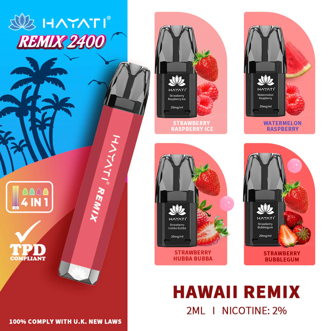 Hayati Remix 2400 | 4 IN 1 | Hawaii Remix