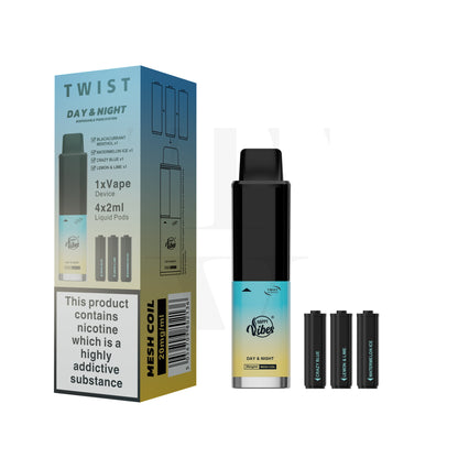 Happy Vibes Twist 2400 |  4 in 1 Pod Kit