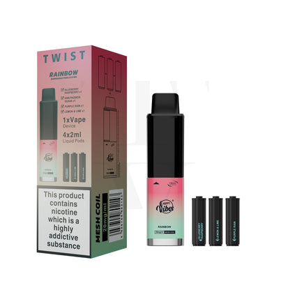 Happy Vibes Twist 2400 |  4 in 1 Pod Kit