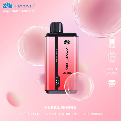 Hayati Pro Ultra 15000+ Puffs