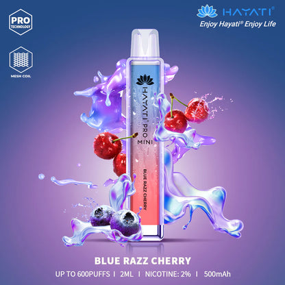 Hayati Crystal Pro Mini 600 Disposable Vape - BUY 2 GET 1 FREE!