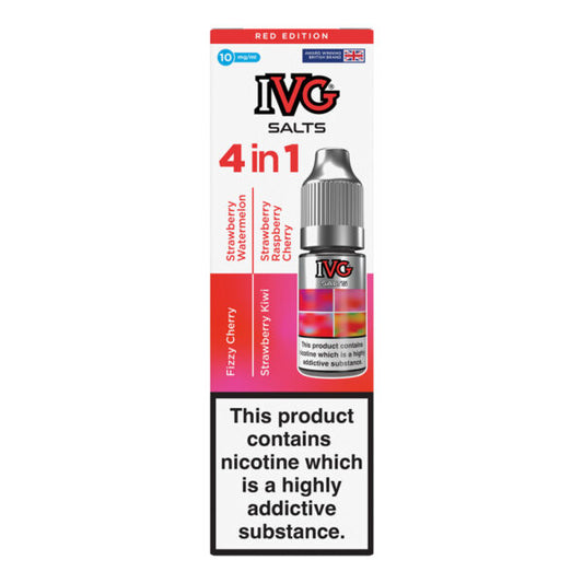 IVG 4 In 1 Red Edition Nic Salt E-Liquid