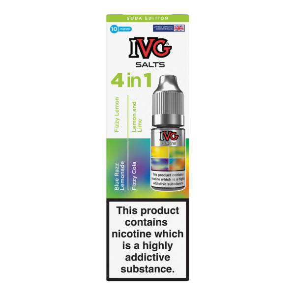 IVG Soda Edition 4 In 1 Nic Salts E-Liquid