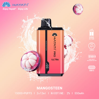 Hayati Pro Ultra 15000+ Puffs