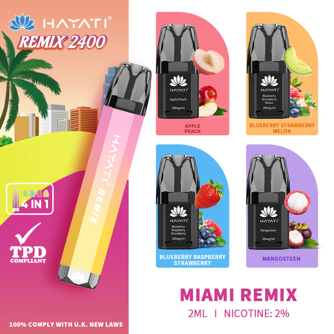 Hayati Remix 2400 | 4 IN 1 | Miami Remix