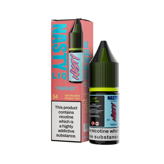 Peach Ice - Nasty Liq Nic Salts 10ml