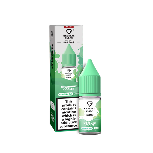 Spearmint Cooler - Crystal Clear Nic Salts 10ml