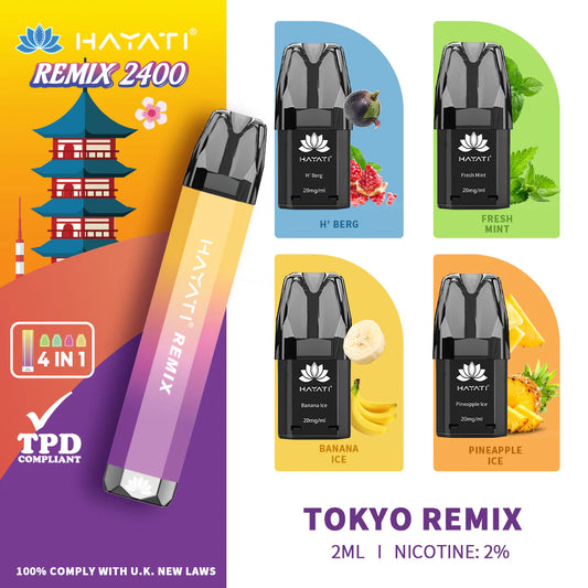 Hayati Remix 2400 | 4 IN 1 | Tokyo Remix