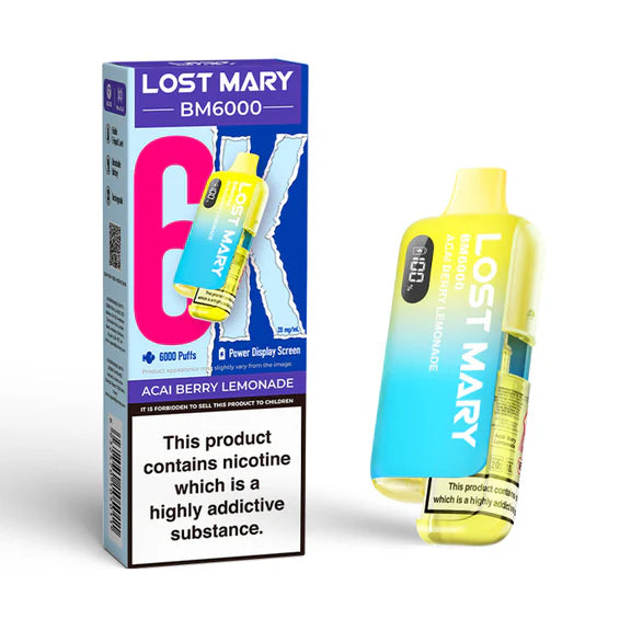 Lost Mary BM6000 | Acai Berry Lemonade *New*