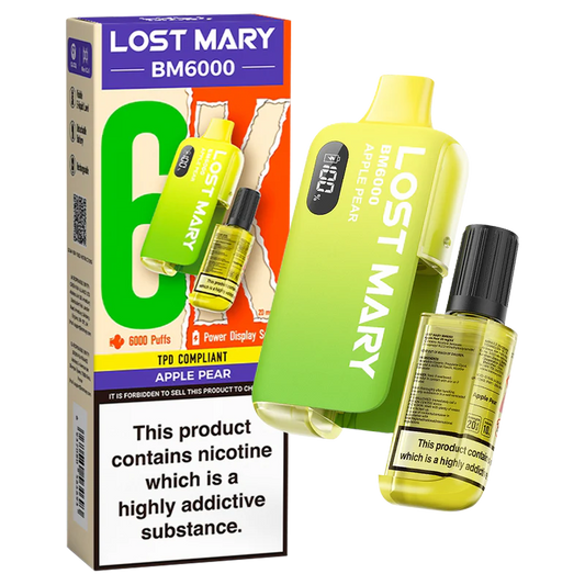 Lost Mary BM6000 Disposable Vape | Apple Pear