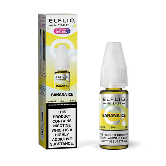 Banana Ice - Elfliq Nic Salts Elf Bar 10ml