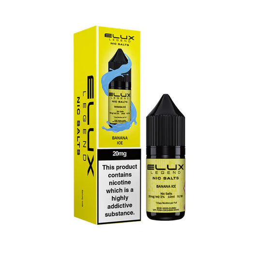 Banana Ice - Elux Legend Nic Salts 10ml