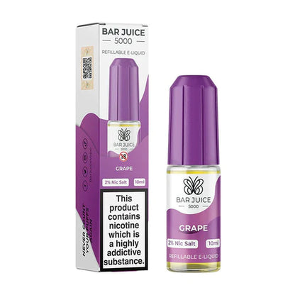 Bar Juice 5000 10ml Nic Salts E-Liquid - 4 For £10 - Mix 'N' Match