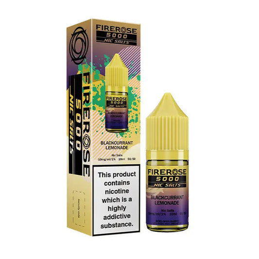 Blackcurrant Lemonade - Firerose 5000 Nic Salts 10ml