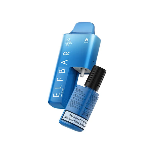 Elf Bar AF5000 Disposable Vape | Blueberry Ice | Only £8.99!