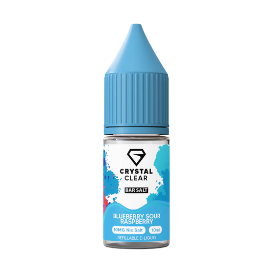 Blueberry Sour Raspberry -  Crystal Clear Nic Salts 10ml