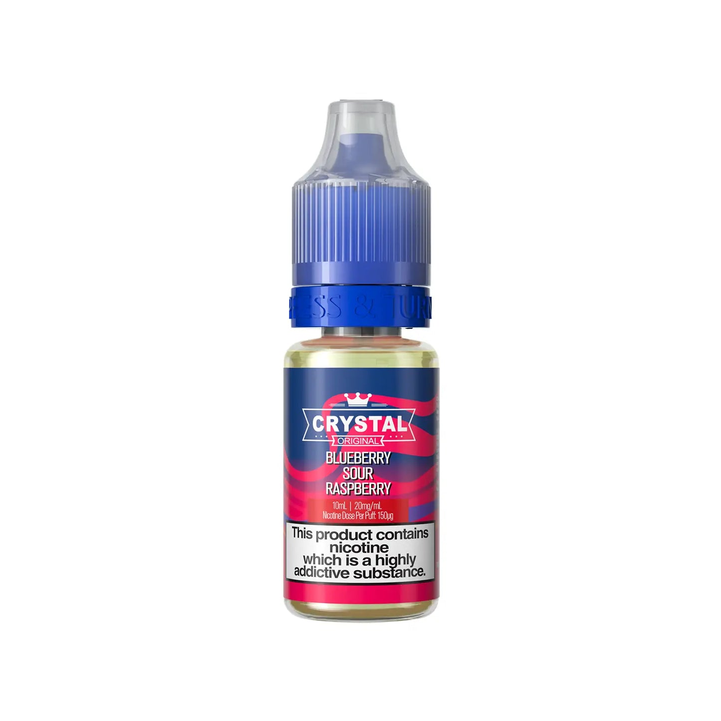 Blueberry Sour Raspberry - Ske Crystal Nic Salts 10ml