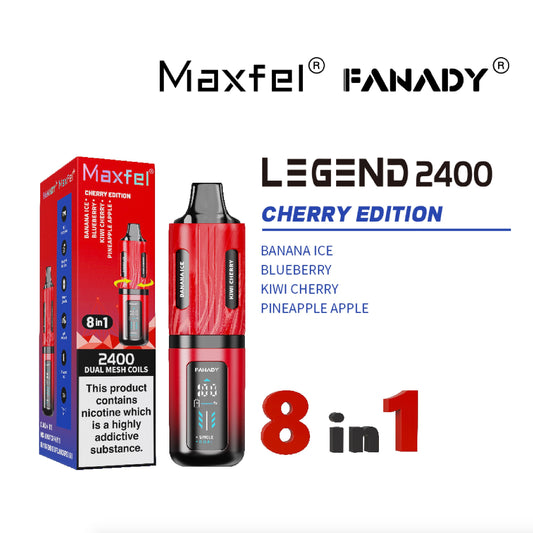 Maxfel Fanady Legend 2400 | Cherry Edition | 8 In 1