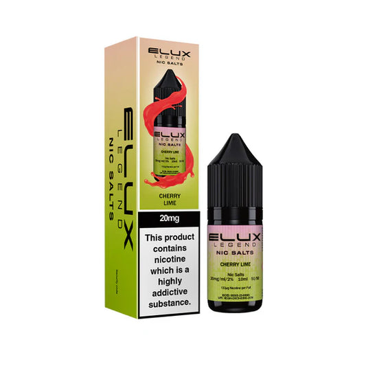 Cherry Lime - Elux Legend Nic Salts 10ml