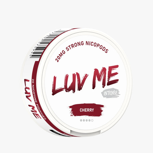 Luv Me Intense Nicotine Pouch 20MG  | Cherry