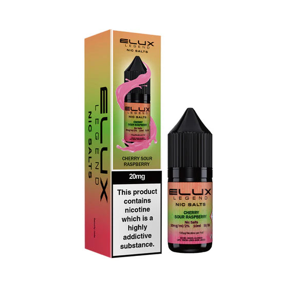 Cherry Sour Raspberry - Elux Legend Nic Salts 10ml