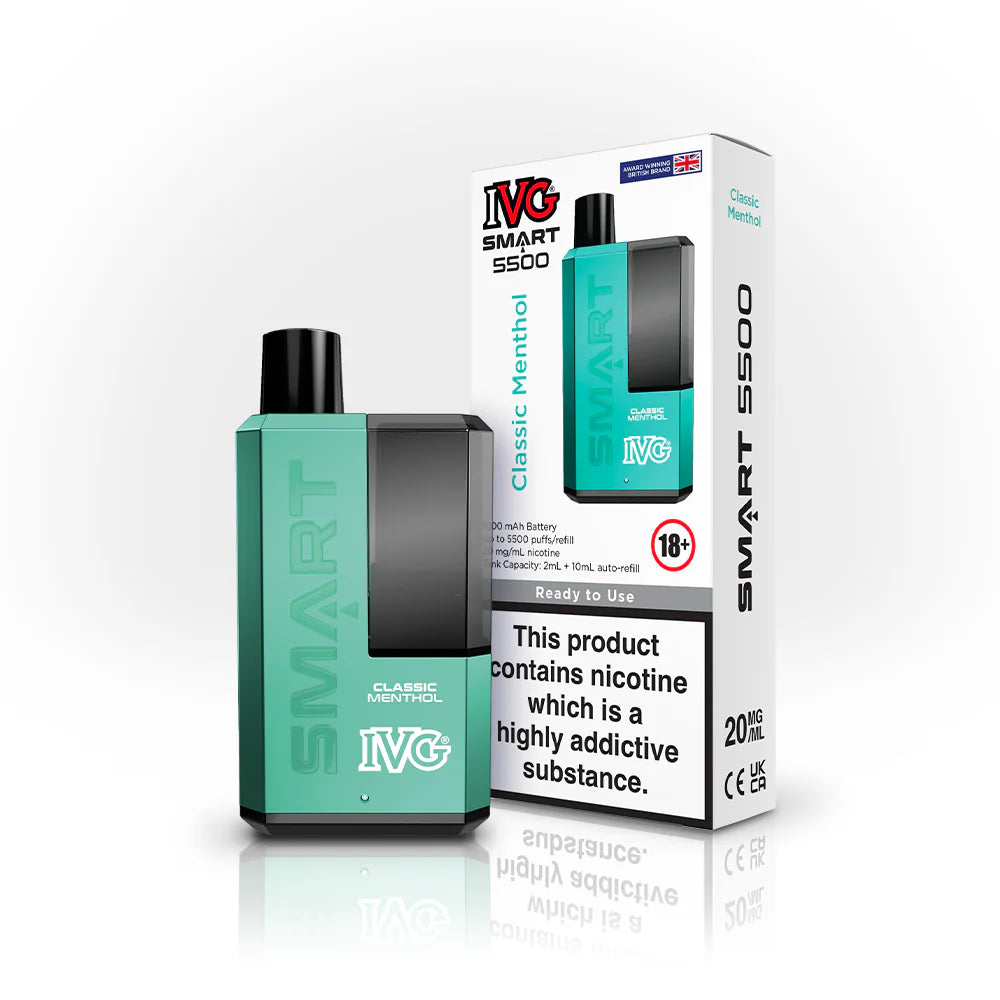 Classic Menthol | IVG Smart 5500 Disposable Vape