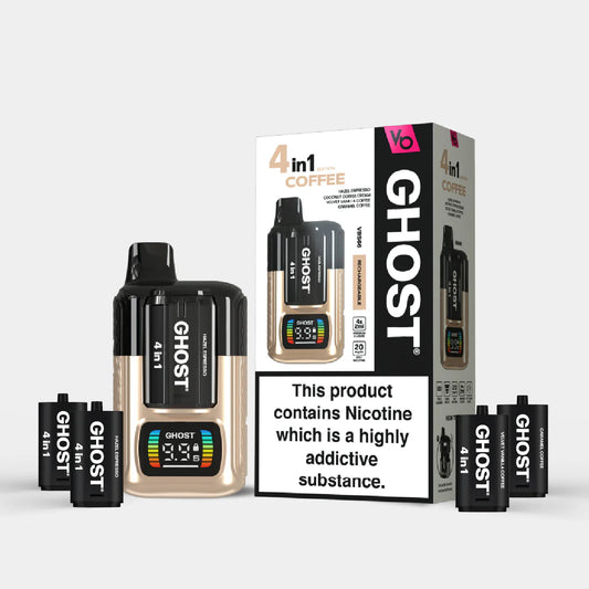 Coffee Edition | Ghost 4 In 1 VBS66 | Vapes Bars