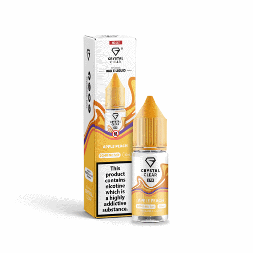 Crystal Clear Nic Salts 10ml - 4 For £10 - Mix 'N Match