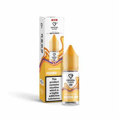 Crystal Clear Nic Salts 10ml - 4 For £10 - Mix 'N Match