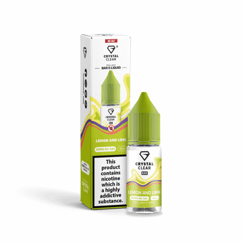 Crystal Clear Nic Salts 10ml - 4 For £10 - Mix 'N Match