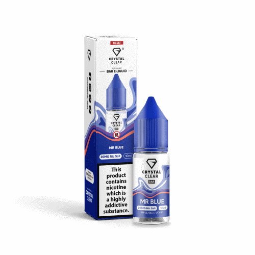 Crystal Clear Nic Salts 10ml - 4 For £10 - Mix 'N Match