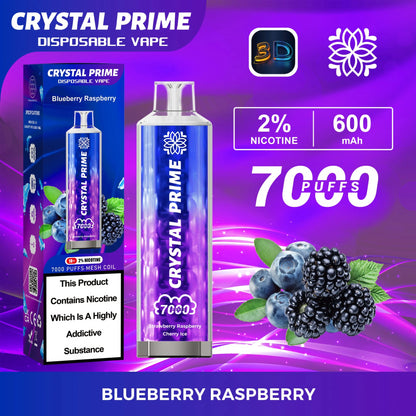 Crystal Prime 7000 3D Effect | Disposable Vapes | Only £10!