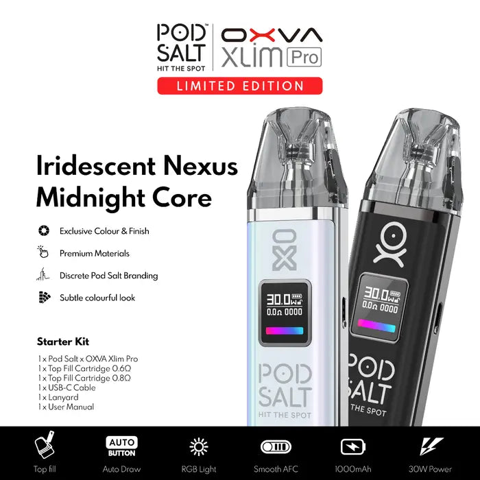 Oxva X Pod Salt Xlim Pro Limited Edition