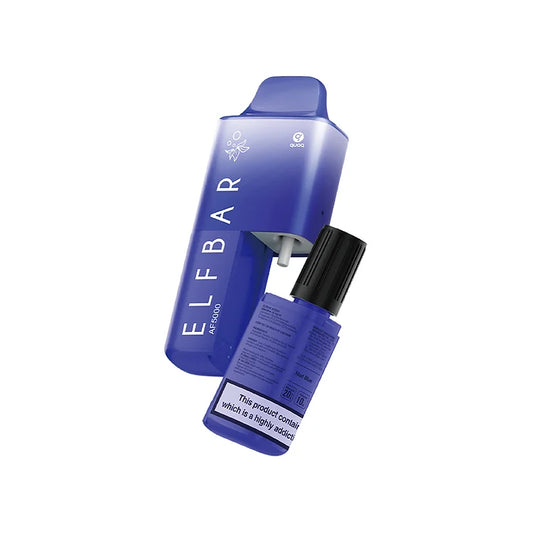 Elf Bar AF5000 Disposable Vape | Mad Blue | Only £8.99!