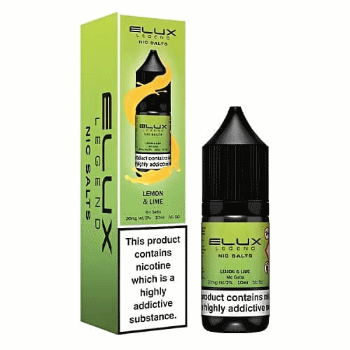 Elux Legend Nic Salts 20MG 10ml - 4 For £10 - Mix 'N' Match - 20MG