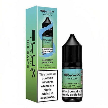 Elux Legend Nic Salts 20MG 10ml - 4 For £10 - Mix 'N' Match - 20MG