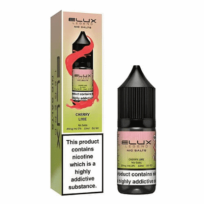 Elux Legend Nic Salts 20MG 10ml - 4 For £10 - Mix 'N' Match - 20MG