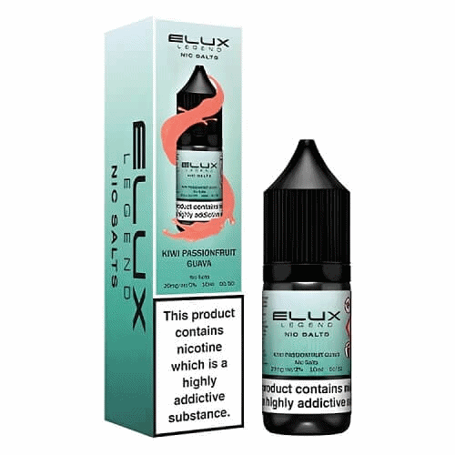 Elux Legend Nic Salts 20MG 10ml - 4 For £10 - Mix 'N' Match - 20MG