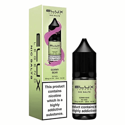 Elux Legend Nic Salts 20MG 10ml - 4 For £10 - Mix 'N' Match - 20MG