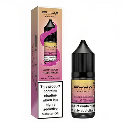 Elux Legend Nic Salts 20MG 10ml - 4 For £10 - Mix 'N' Match - 20MG