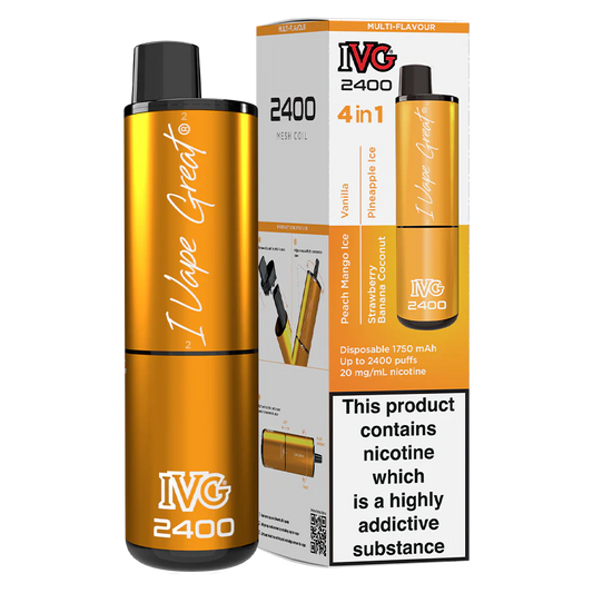 IVG 2400 Exotic Edition | 4 In 1 | Only £9.99!