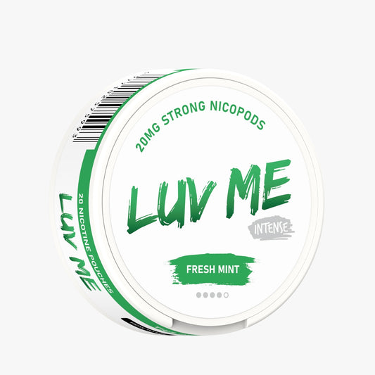 Luv Me Intense Nicotine Pouch 20MG | Fresh Mint