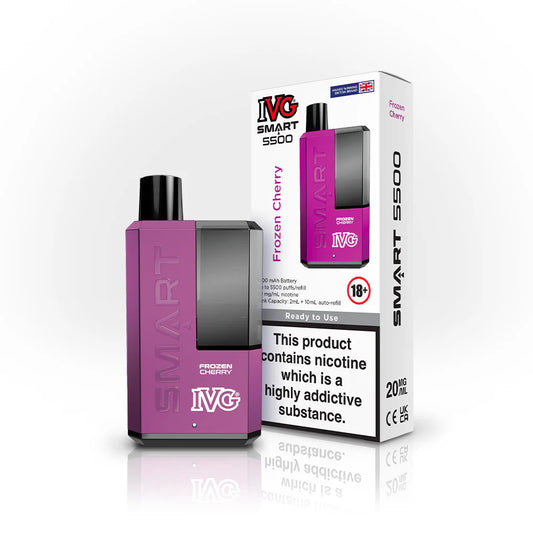 Frozen Cherry | IVG Smart 5500 Disposable Vape