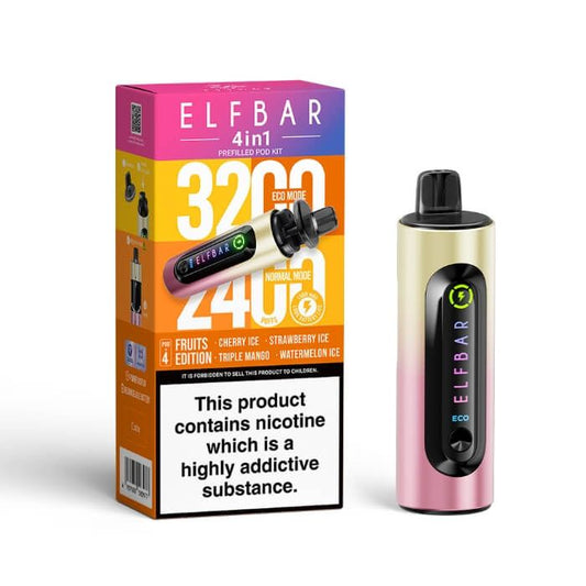 Fruits Edition | Elfbar 4 IN 1 | Only £10!