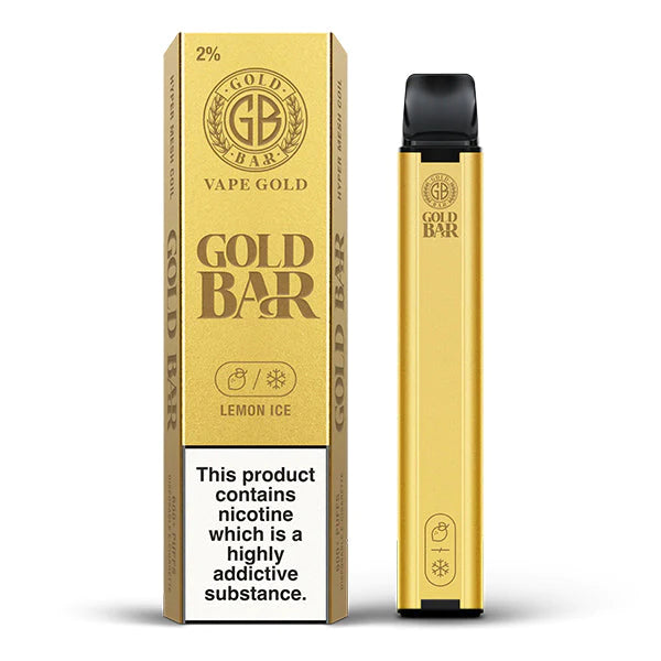 Gold Bar 600 Disposable Vape - BUY 2 GET 1 FREE!