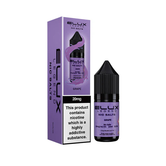 Grape - Elux Legend Nic Salts 10ml